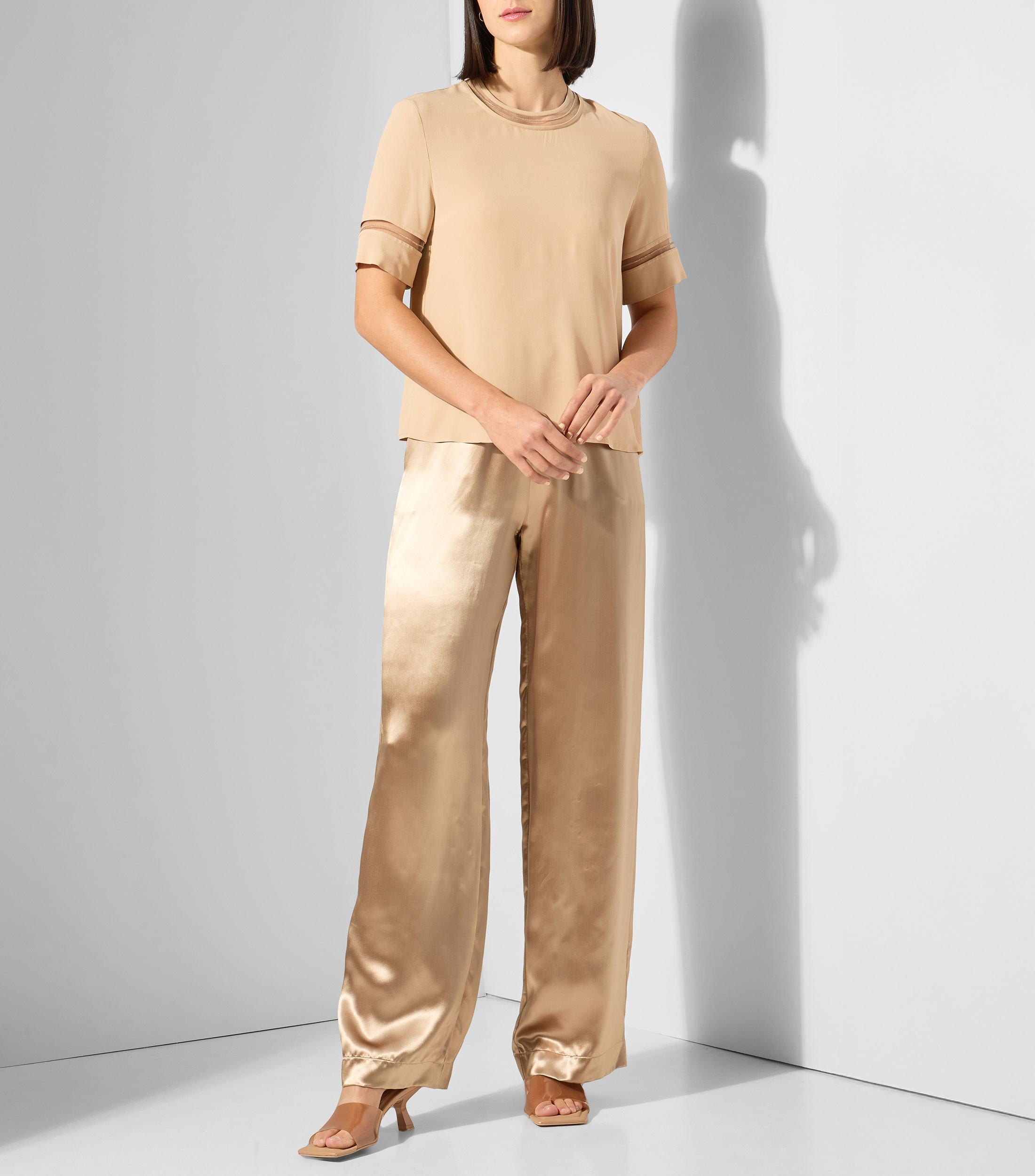 Top liso Mujer